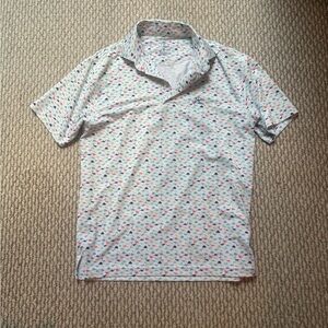 Rhoback Mens Dinosaur Polo